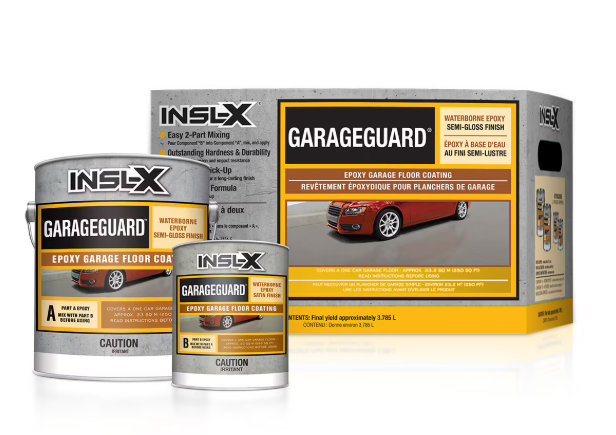 GarageGuard® 2-Part Waterborne Epoxy - Semi-Gloss