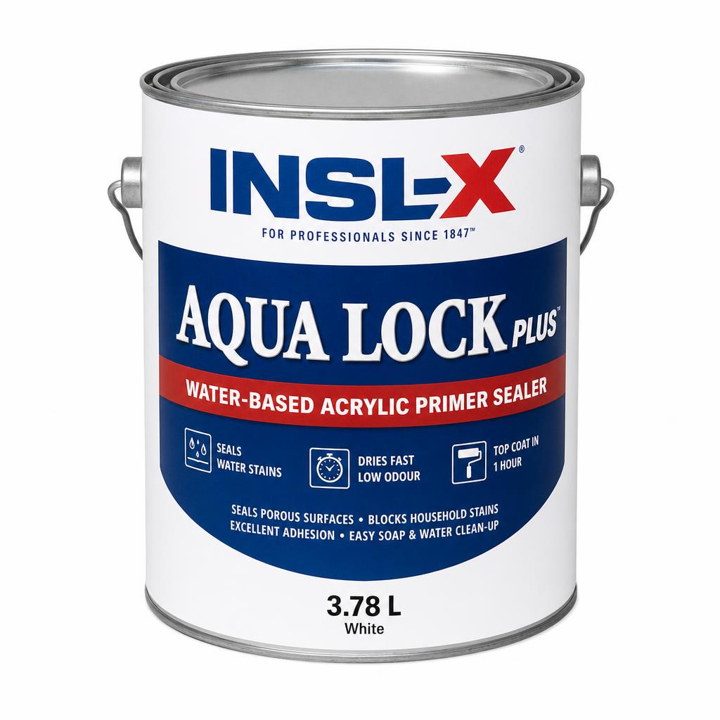 Insl-x® Aqua Lock Plus® Water-Based Acrylic Primer Sealer
