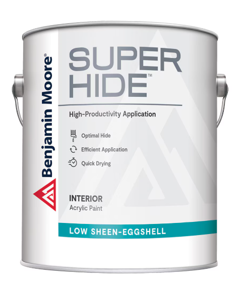 Super Hide Low VOC Interior Paint - Low Sheen-Eggshell