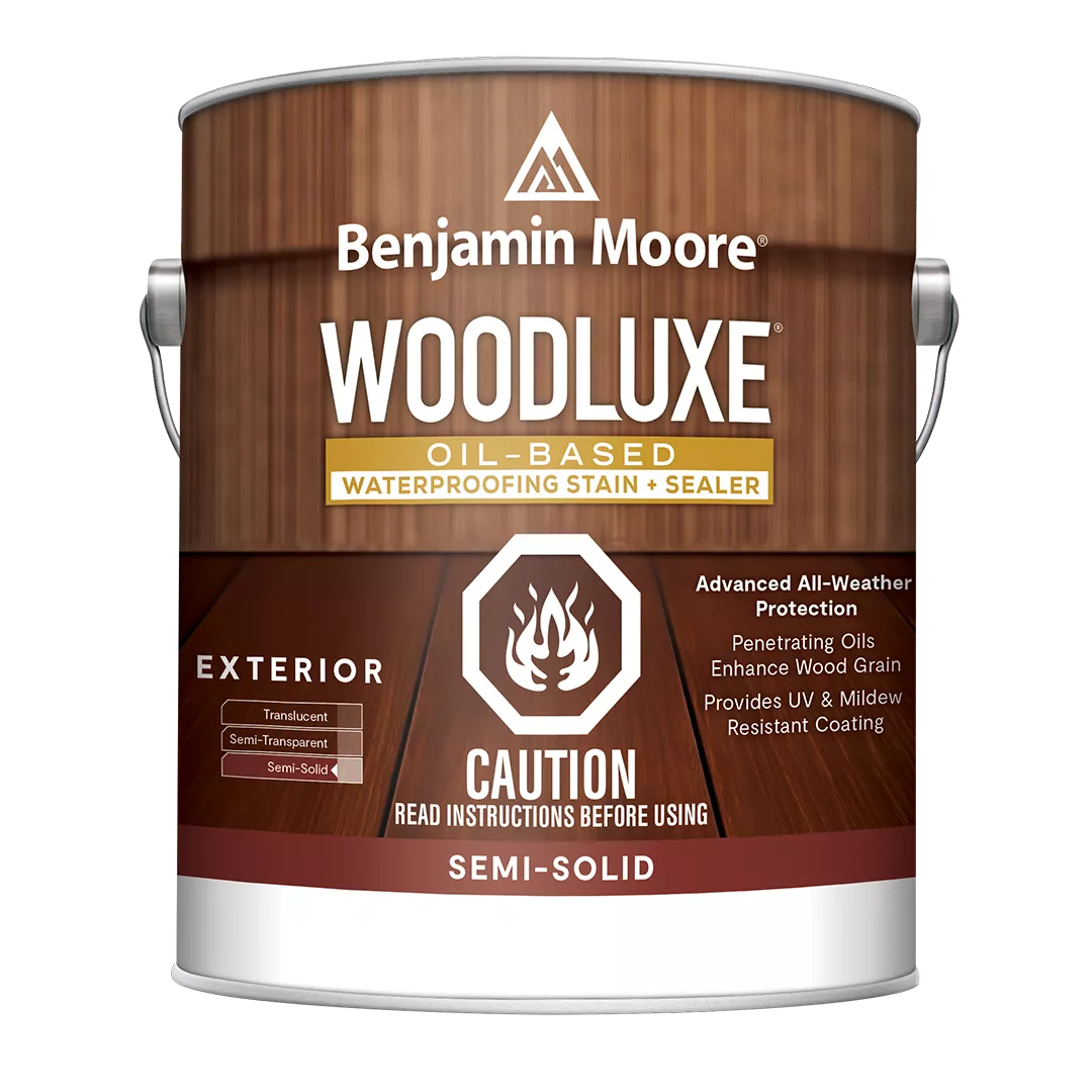 Woodluxe® Oil-Based Waterproofing Exterior Stain + Sealer - Semi-Solid