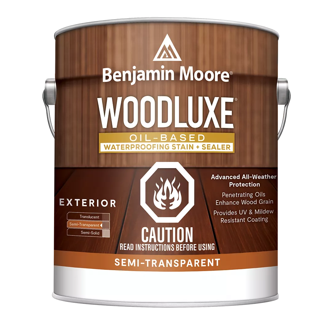 Woodluxe® Oil-Based Waterproofing Exterior Stain + Sealer - Semi-Transparent