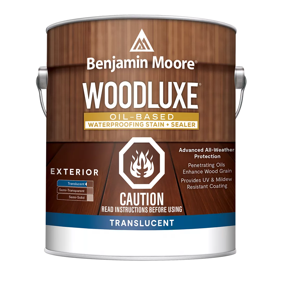 Woodluxe® Oil-Based Waterproofing Exterior Stain + Sealer - Translucent