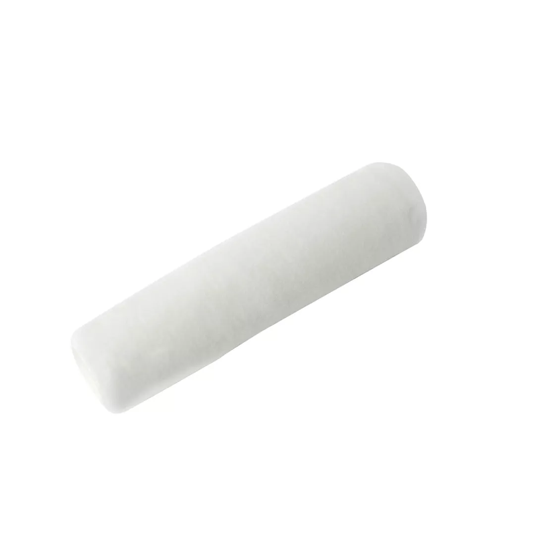 9 x 3/8-inch White Woven Roller Cover
