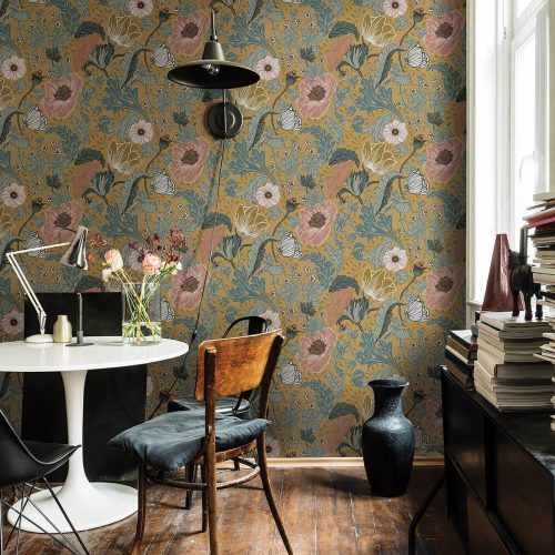    2948-33002_anemone-mustard-floral-wallpaper