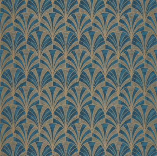    1930 palmette-bleu