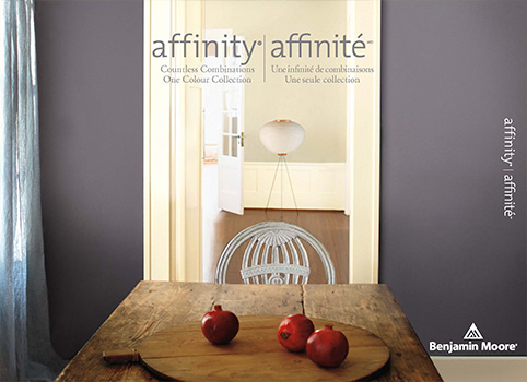 BENJAMIN MOORE COLOUR BROCHURES Make colour selection easier with helpful paint colour charts, dynamic colour cominations, detailed product and sheen recommendations, and more.   Affinity_CAE_CAF_ColorCards_482x350_UPDATED (1)