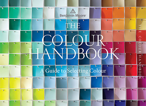 BENJAMIN MOORE COLOUR BROCHURES Make colour selection easier with helpful paint colour charts, dynamic colour cominations, detailed product and sheen recommendations, and more.   ColorHandbook_CAE_ColorCard_482x350_UPDATED (1)