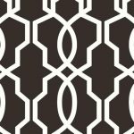For a big, bold, beautiful, essential element of contemporary décor you could select geometric Hourglass Trellis Wallpaper - and live happily ever after.