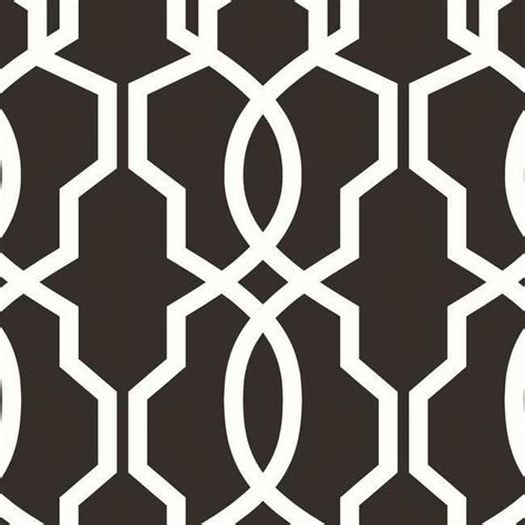 For a big, bold, beautiful, essential element of contemporary décor you could select geometric Hourglass Trellis Wallpaper - and live happily ever after.   trellis