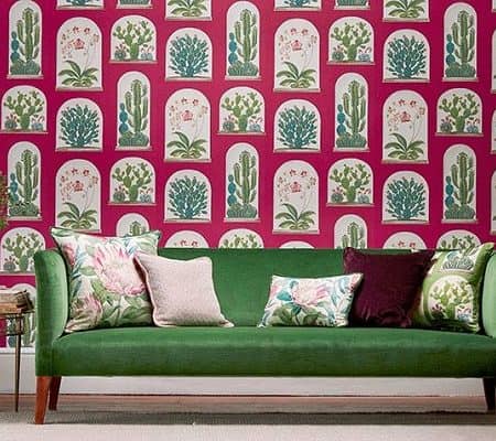 A vibrant design from the Sanderson Glasshouse collection.