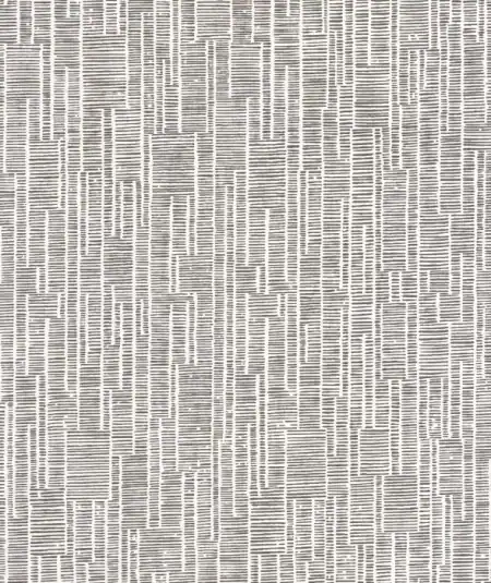 Reglisse Noire et blanc Papier peint texturé Capri de Casadeco collection Rio disponible chez Empire Montreal