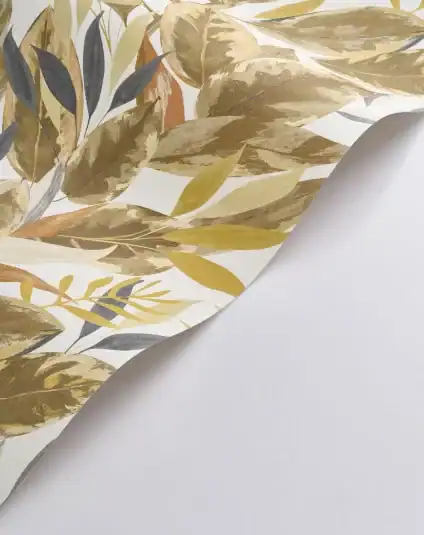 Open Roll Papier peint Ficus Beige Lin Casadeco Rio référence 201811600 Empire Montréal